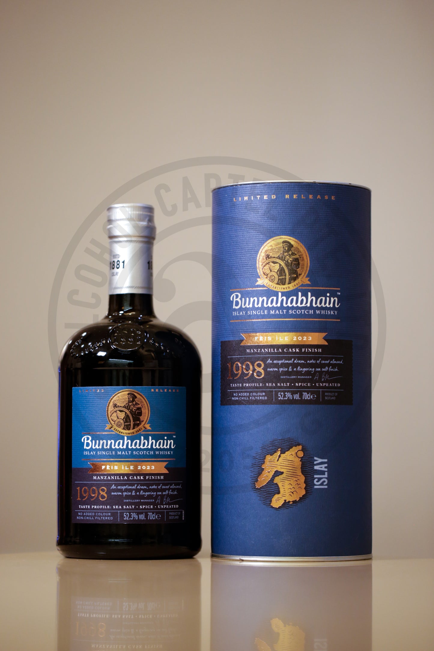 Bunnahabhain 1990 32 Years Old - New Acquaintance (Ltd Celebration Edt, Double Wood) 700ml 49.2%