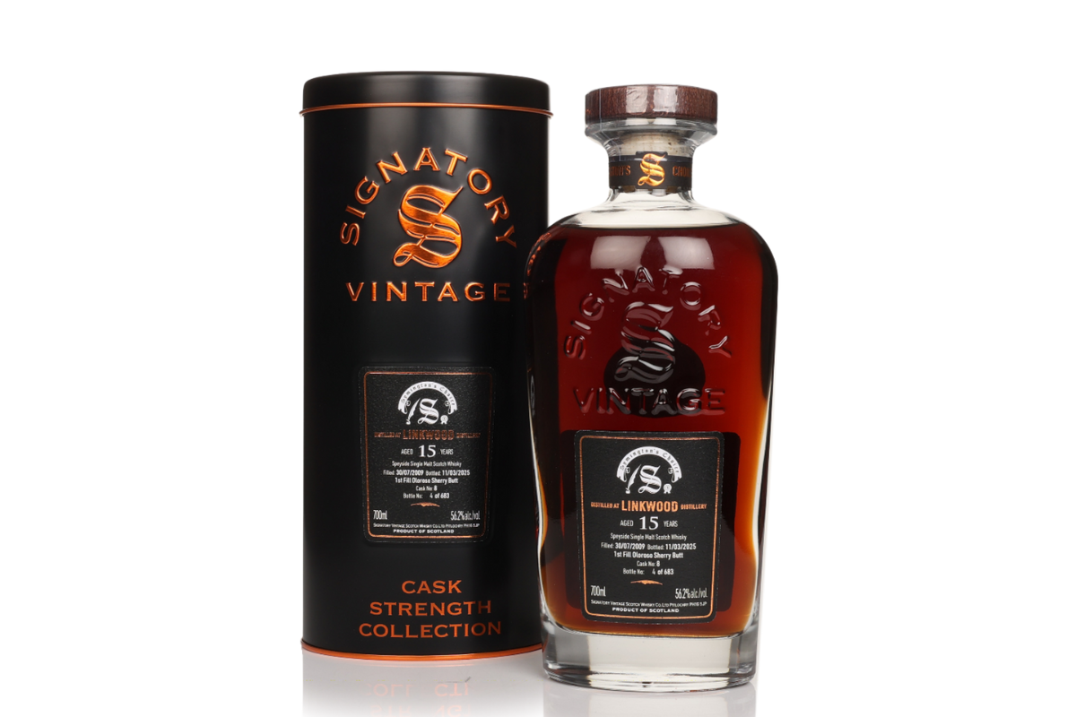 Signatory Vintage Linkwood 2009 15YO #8 First Fill Oloroso Sherry Butt Symington's Choice 700ml 56.2%
