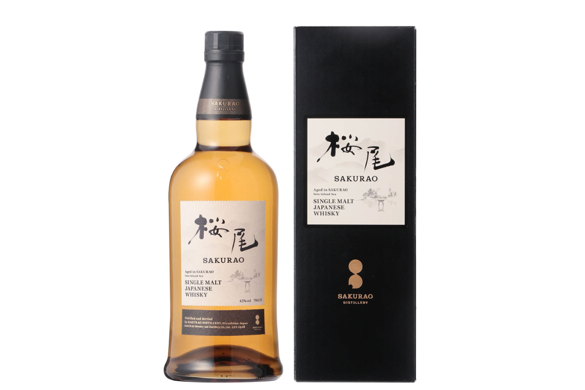 Sakurao Single Malt Japanese Whisky 700ml 43%