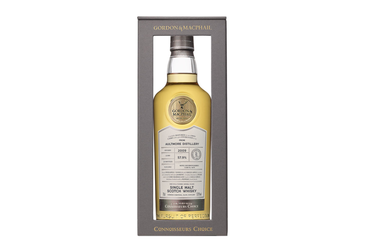 Gordon & Macphail Connoisseurs Choice Aultmore 2009 Refill Bourbon 700ml 57.9%