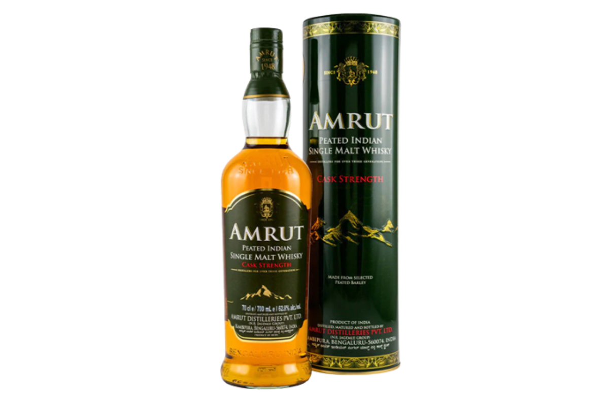 Amrut Peated Cask Strength 700ml 62.8%