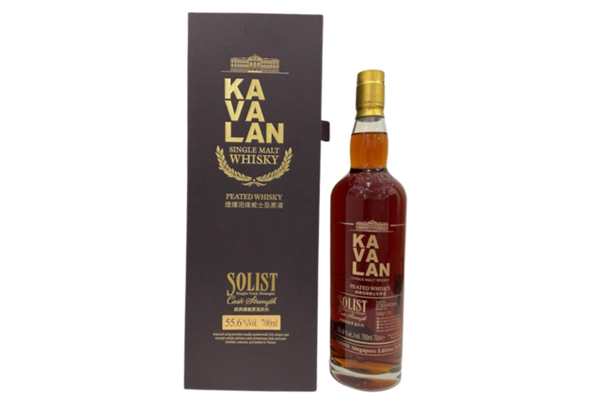 Kavalan 2020 Peated Malt Singapore Edition 700ml 56%