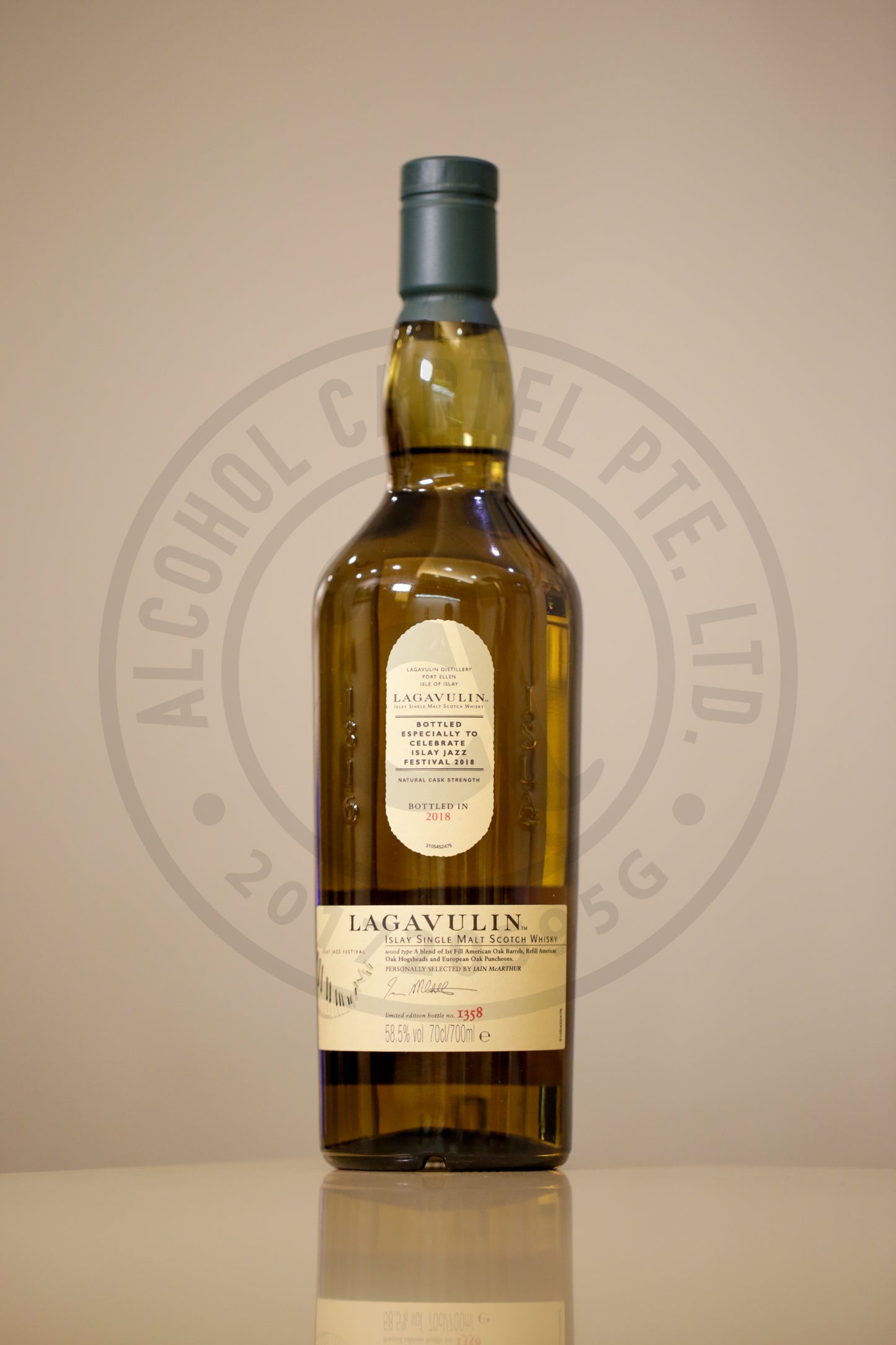 Lagavulin Islay Jazz 2018 Limited Edition Bottling by Iain McArthur