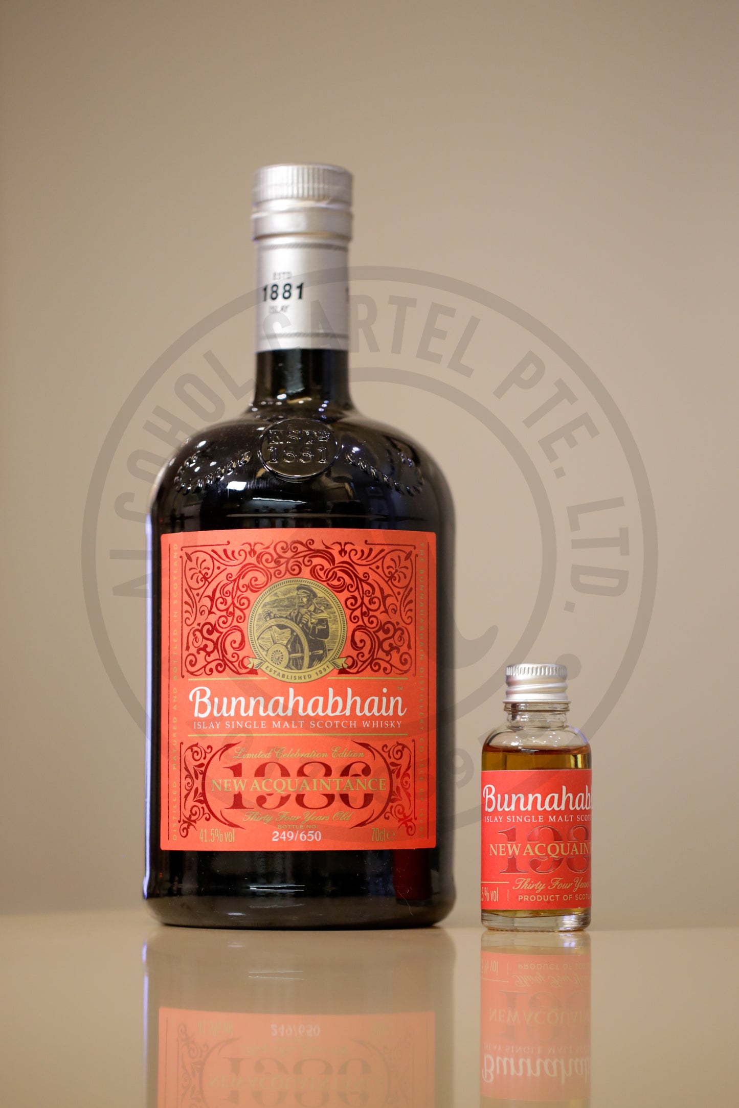 Bunnahabhain 1986 34YO - New Acquaintance (Ltd Celebration Edt) 700ml 41.5%