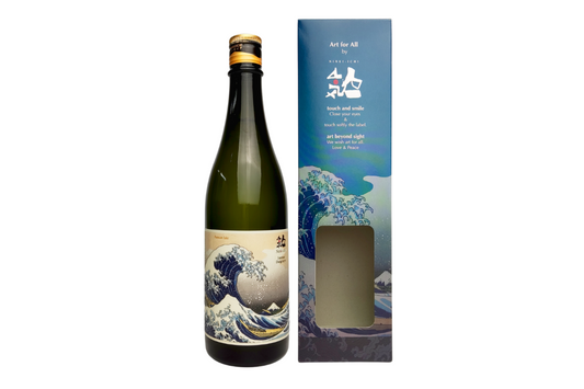 Ninki-Ichi Touch and Smile Label by Hokusai Junmai Daiginjyo 720ml 15%
