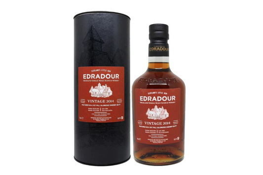 Edradour 2014 10YO First Fill Oloroso Butt #291 Foundation 700ml 59.7%