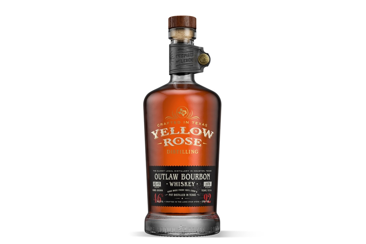 Yellow Rose Outlaw Bourbon Whisky 700ml 46%