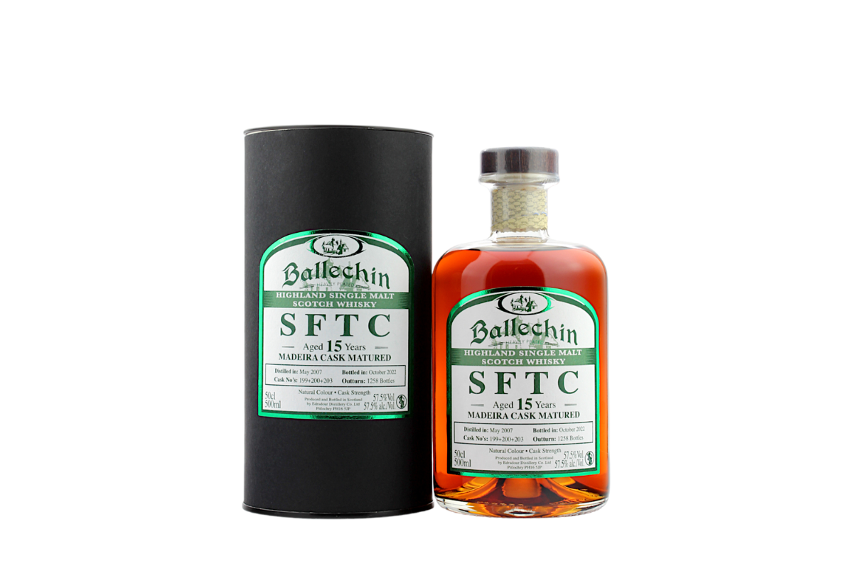 Ballechin SFTC 2007 15YO Madeira 500ml 57.5%