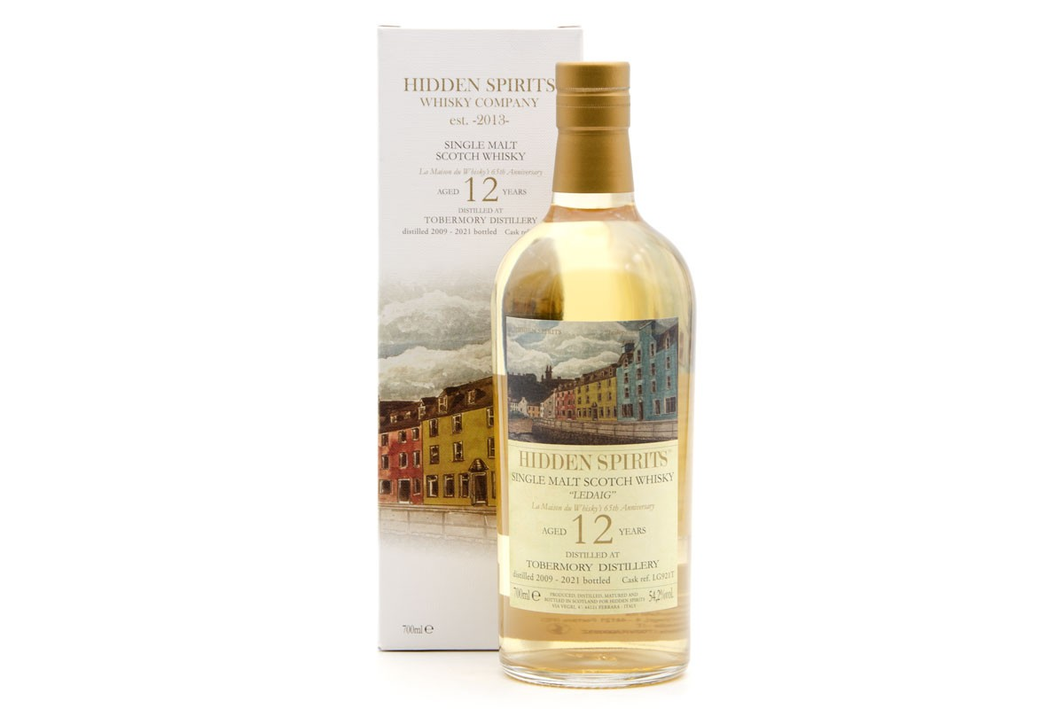 Hidden Spirits Ledaig 12YO Single Cask LG921T 700ml 54.2%