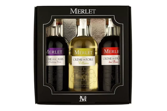 Merlet Blackcurrant, Pear, Peach Box 600ml 18%