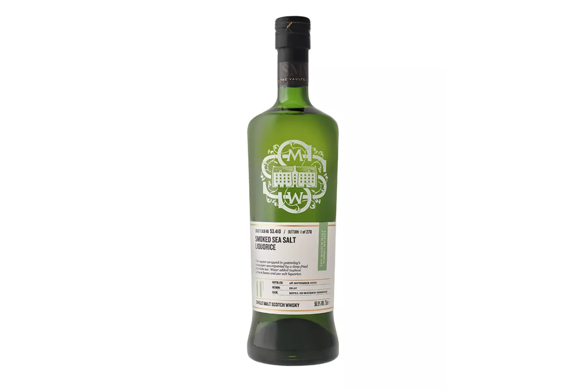 SMWS 53.410 Smoked Sea Salt Liquorice 700ml 56.9%