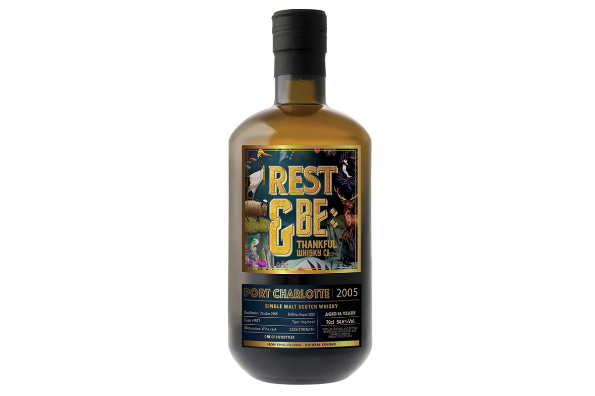 Rest & Be Thankful Port Charlotte 16YO 2005 Wine Cask