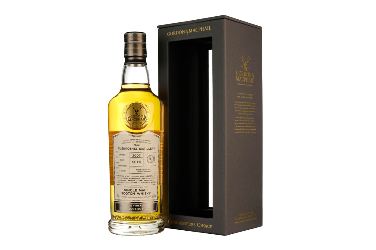 Gordon & Macphail Glenrothes 2007 16YO Refill Sherry Butt 700ml 62.7%