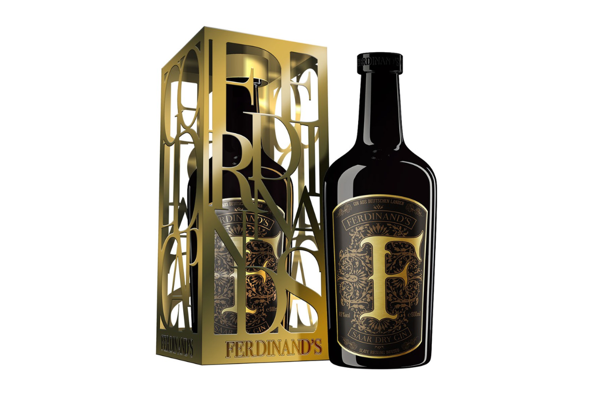 Ferdinand’s Saar Dry Gin Goldcap 2020 500ml 49%